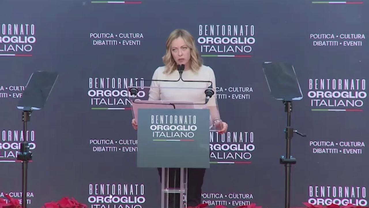 Atreju 2023, Meloni: "Abbiamo riportato lo Stato a Caivano"