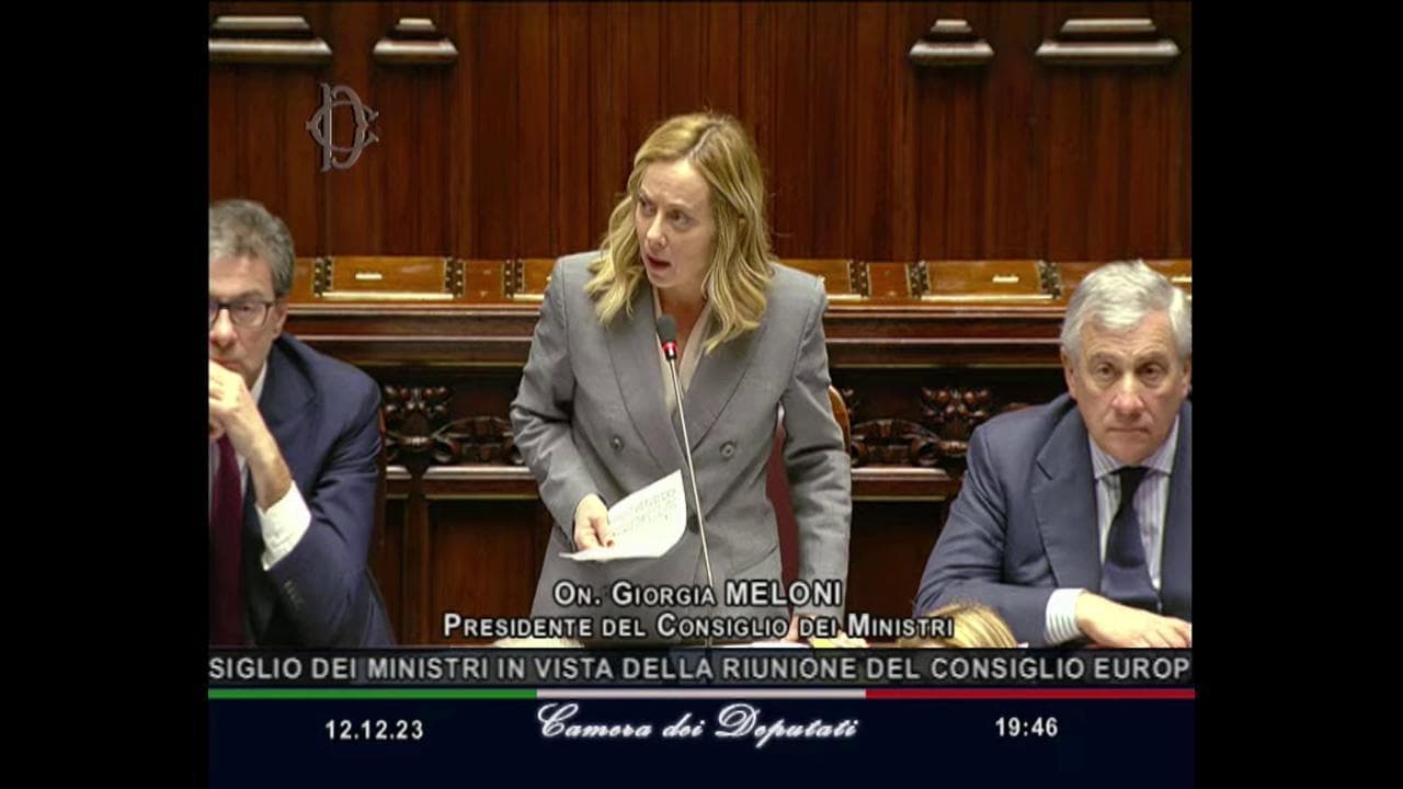 Meloni cita Conte e lo accusa sul Mes: "Ha dato il  via libera con il favore delle tenebre"