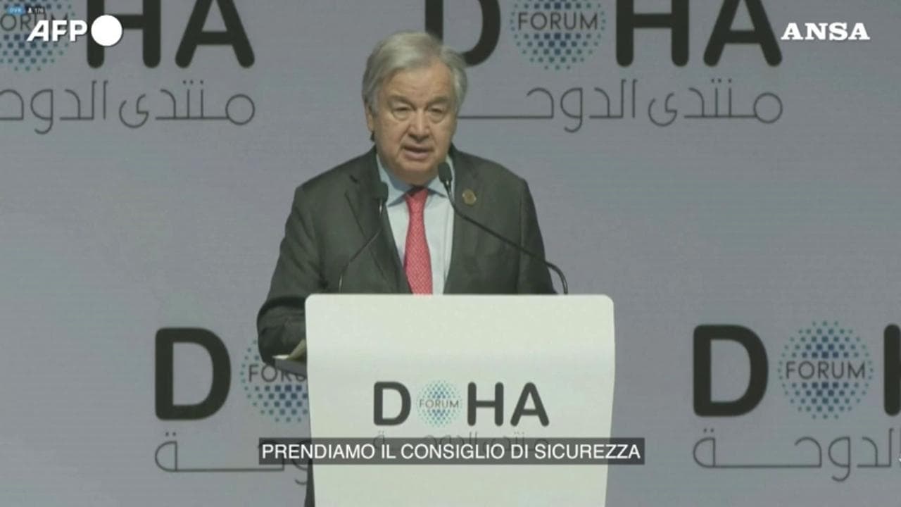 Medio Oriente, il segretario Onu Guterres: "A Gaza si rischia la catastrofe"
