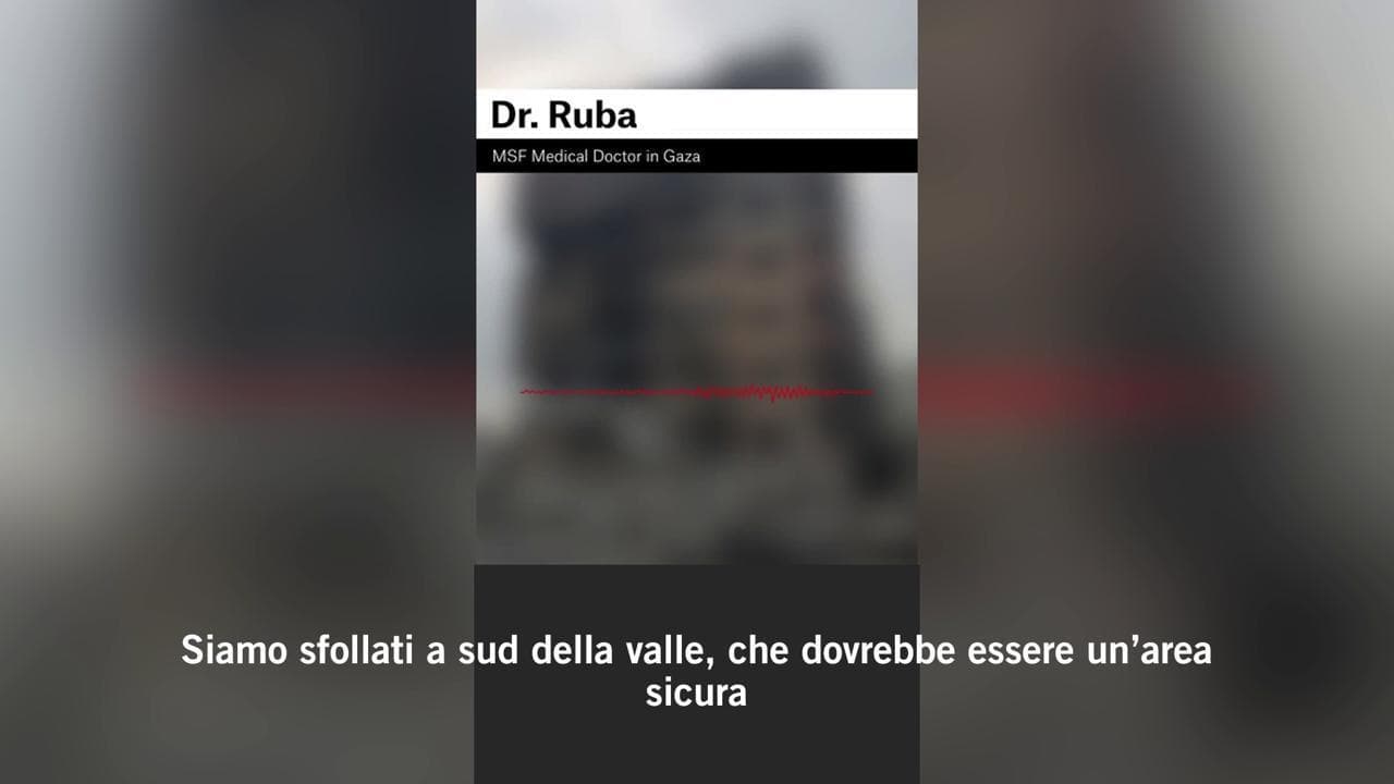 Gaza, la dottoressa di Msf: "Fortunato chi è morto all'inizio, perché non ha visto questo orrore"