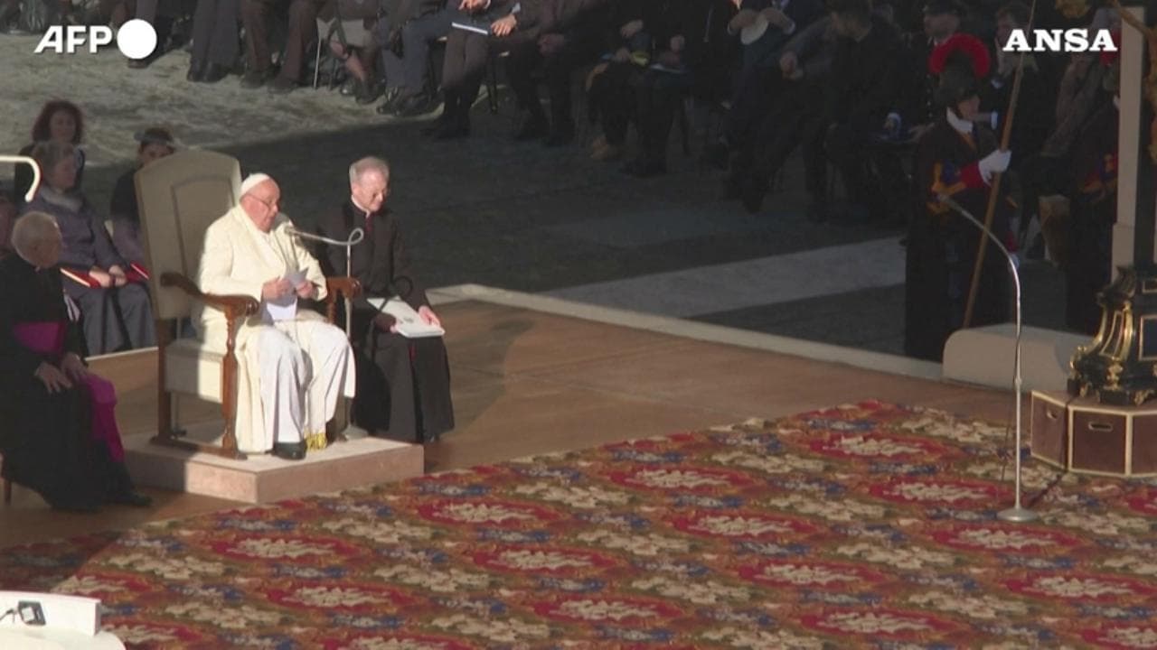 Medio Oriente, Papa Francesco: "In Palestina e Israele non è più guerra, è terrorismo"