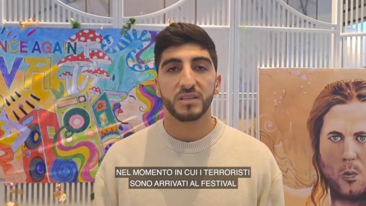 Medioriente, un sopravvissuto alla strage del rave: "Io e la mia ragazza nascosti in un cactus"