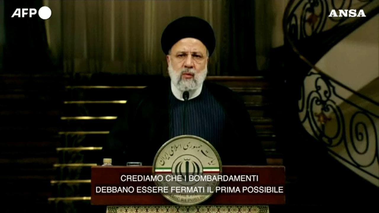 Il presidente dell'Iran: "L'aiuto degli Stati Uniti incoraggia Israele a uccidere i palestinesi"