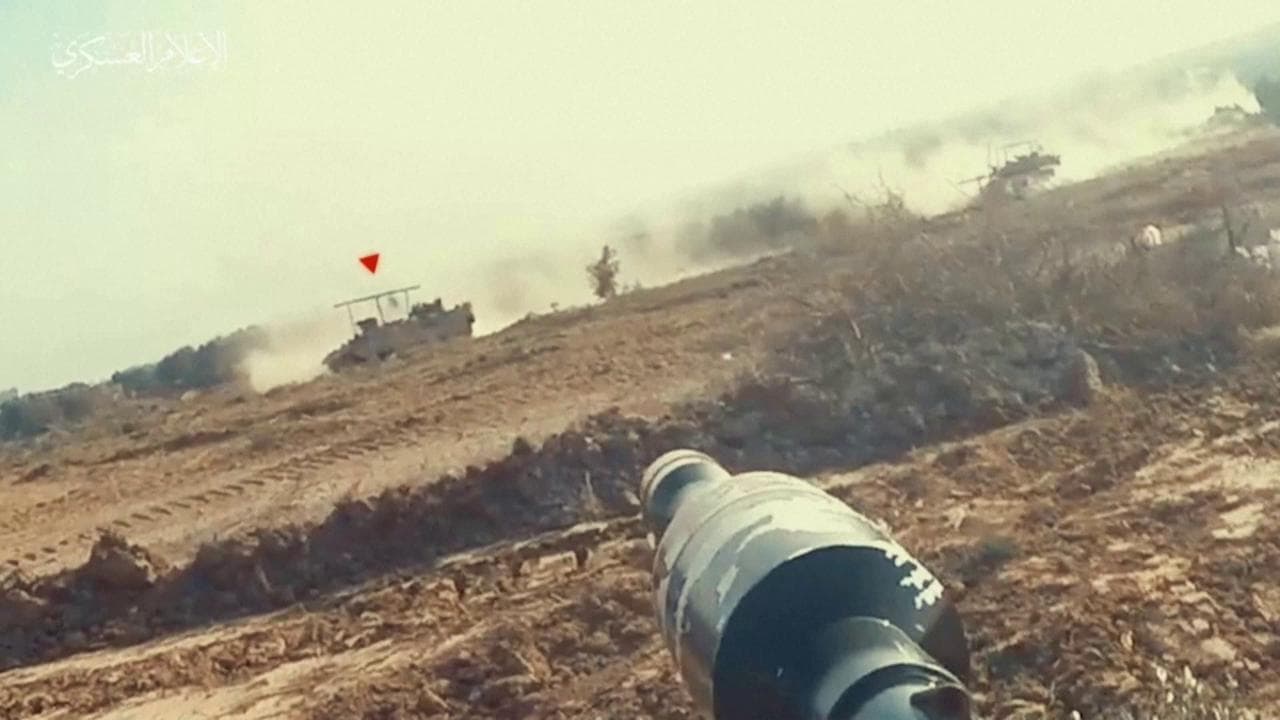 Hamas diffonde un video: “Così vengono neutralizzati i carri armati israeliani nella striscia di Gaza”