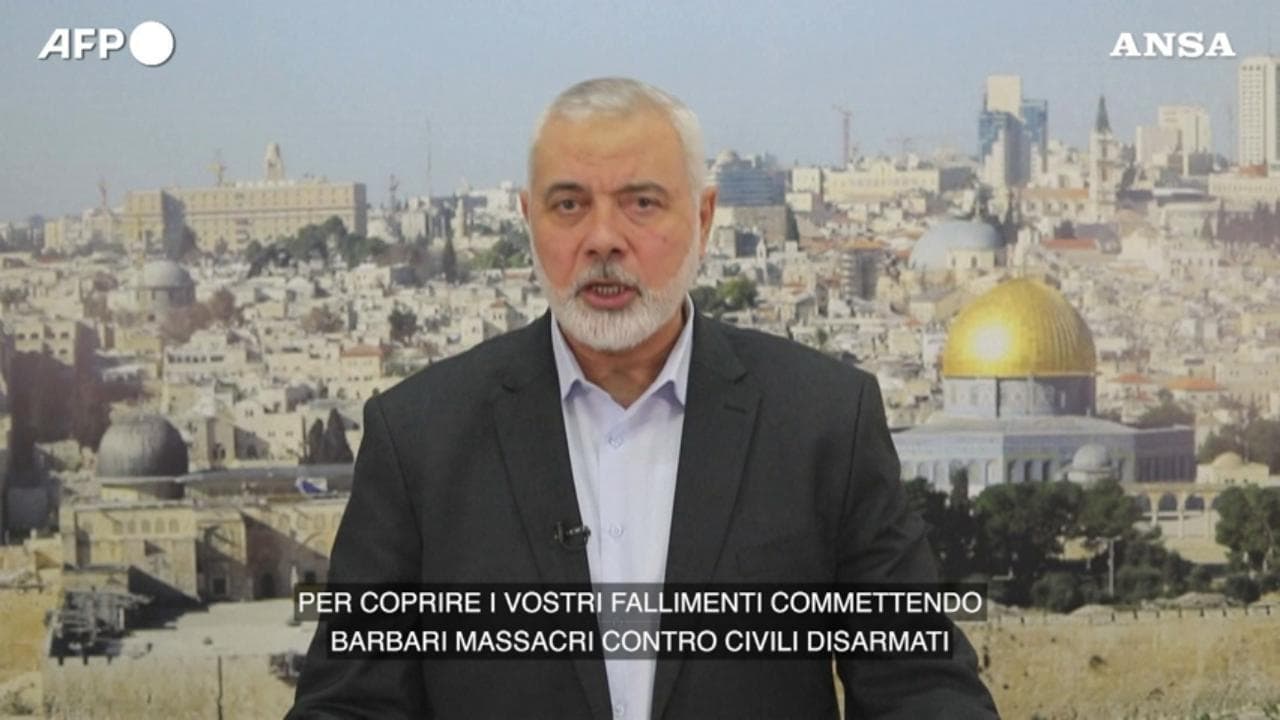 Haniyeh: "Uno dei motivi principali di questa guerra è Netanyahu"