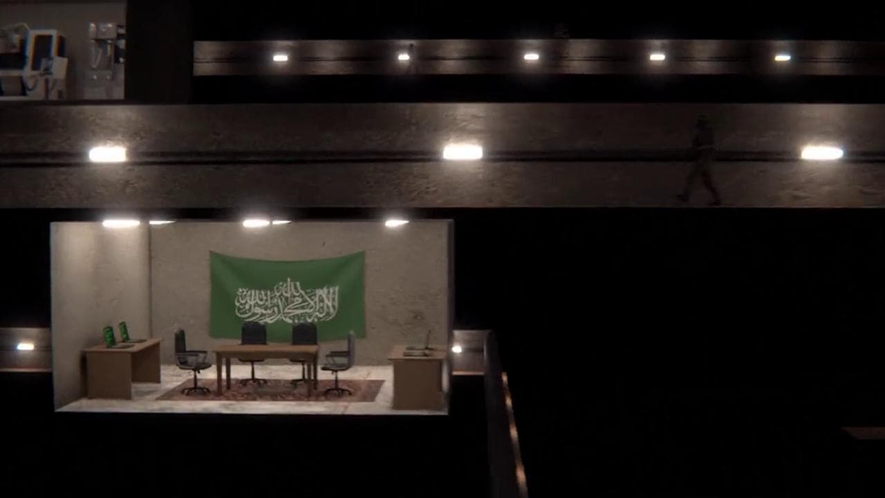 Nell'animazione dell'IDF mostrato il presunto quartier generale di Hamas sotto l'ospedale di Shifa