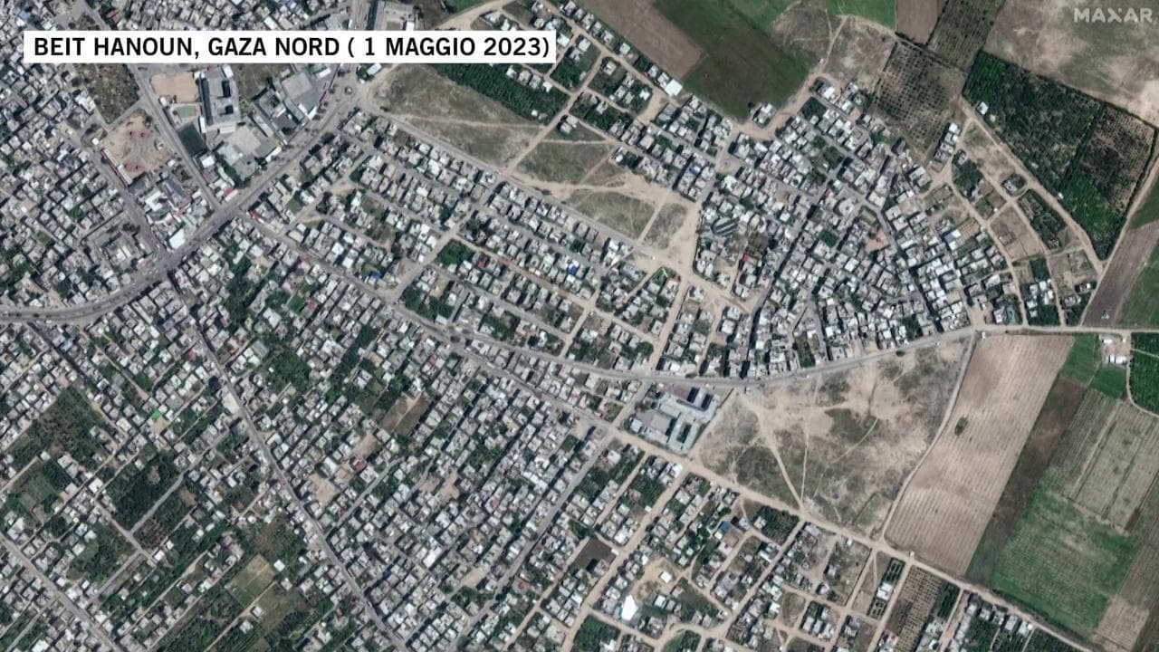 Gaza, le immagine satellitari mostrano il prima e il dopo gli attacchi israeliani