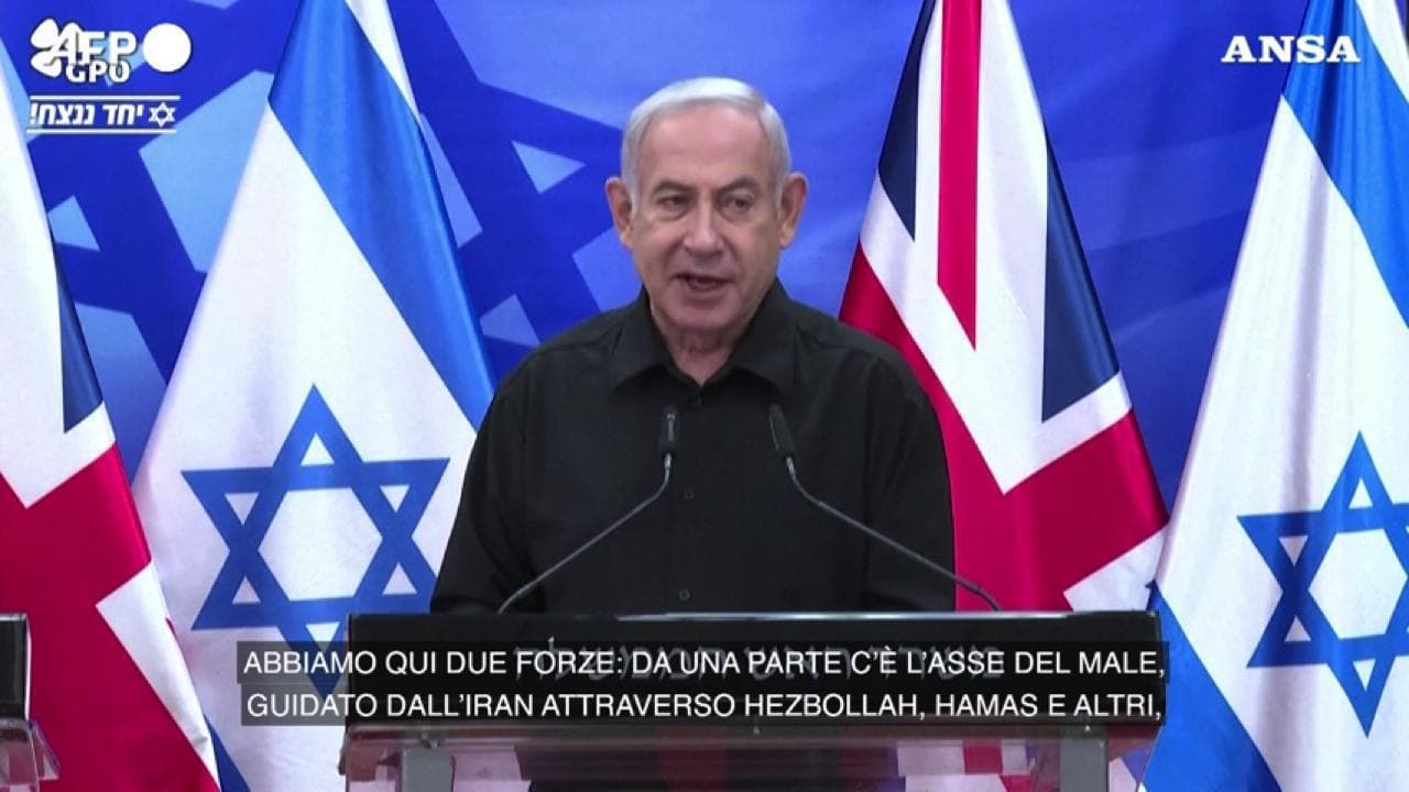 Israele, Netanyahu: "Questa è la nostra ora più buia"