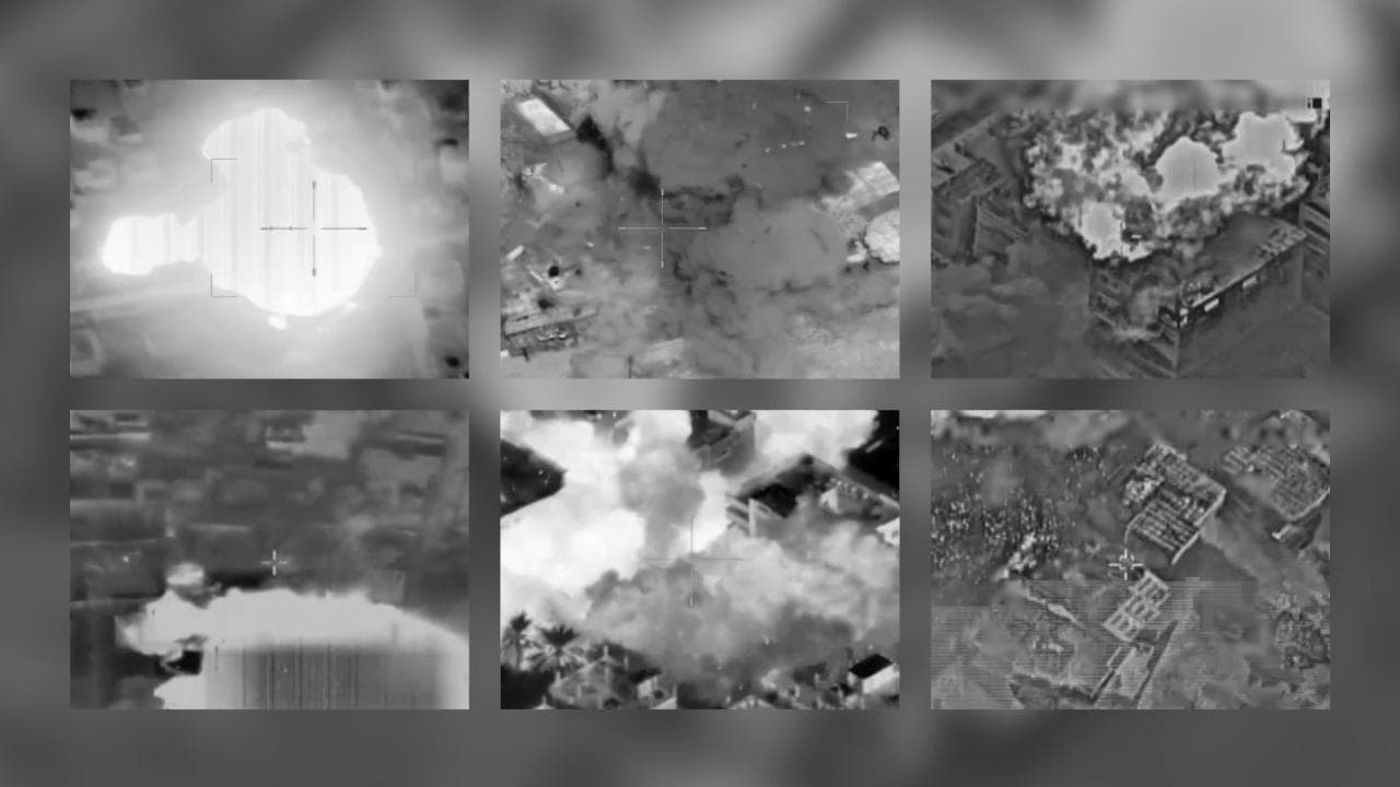 Le ultime operazioni delle Forze israeliane nella Striscia: i "palazzi" di Hamas sbriciolati dai caccia