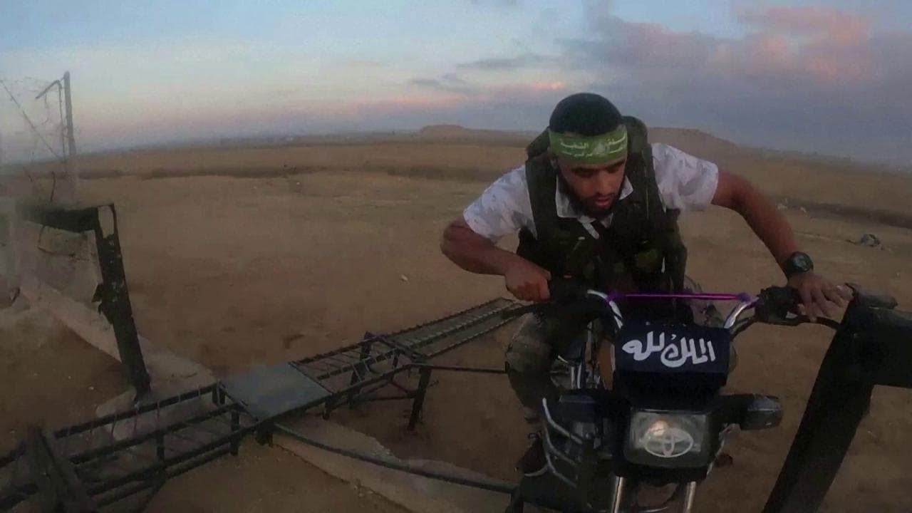 Attacco a Israele, l'ingresso di Hamas dalla Striscia di Gaza