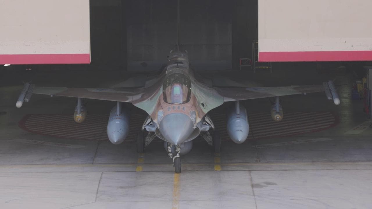 Ecco i caccia F-16I Sufa delle Forze di Difesa israeliane in azione per bombardare Gaza