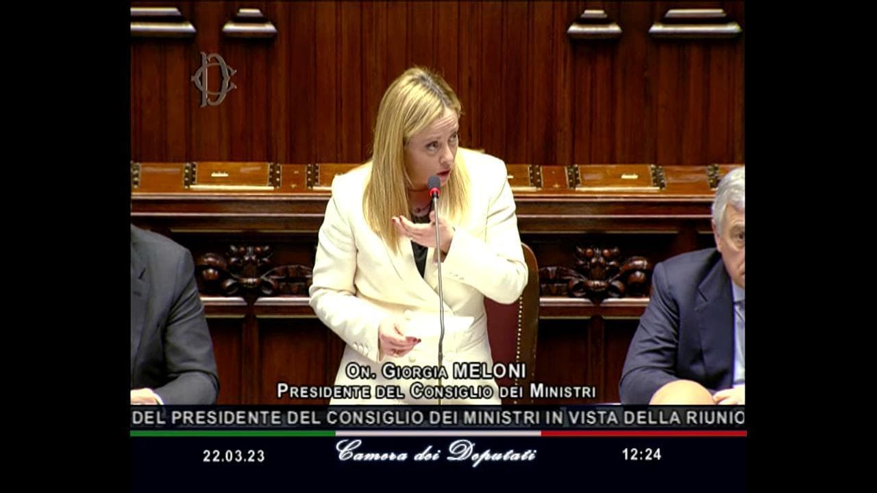 Ucraina, Meloni a M5s: "Fermarci? Ditelo a Putin. Se lo facciamo consentiamo invasione"