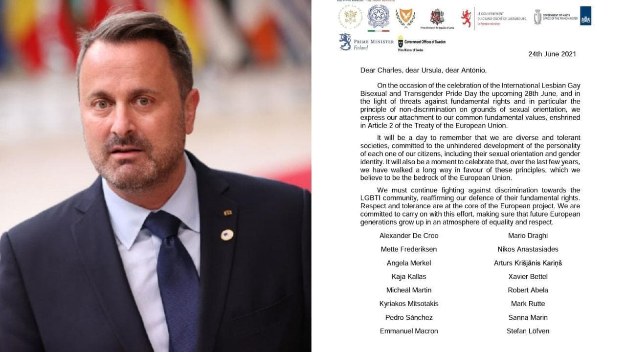 Diritti Lgbt+, così il premier gay del Lussemburgo Bettel ha convinto i leader Ue a scrivere a Orbán