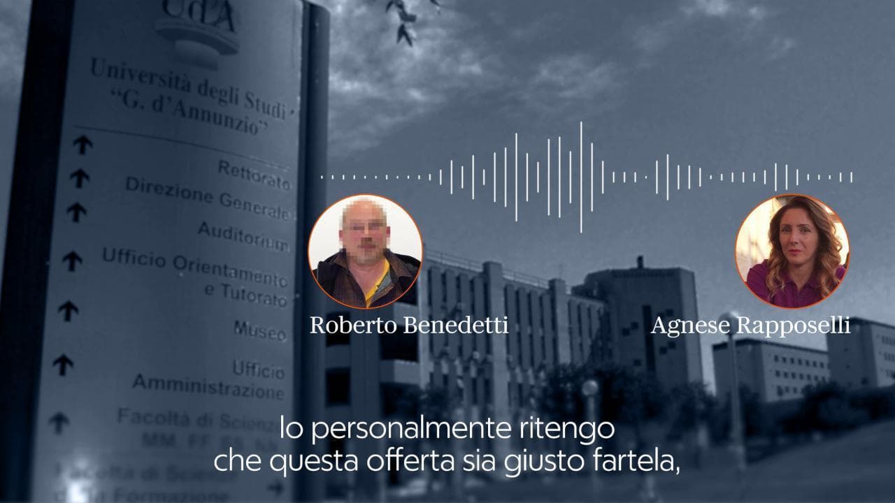 Anteprima Longform "Agnese nel Paese dei baroni" - L'audio del presidente di commissione: "Con i ricorsi non entrerai mai, ecco la mia offerta"