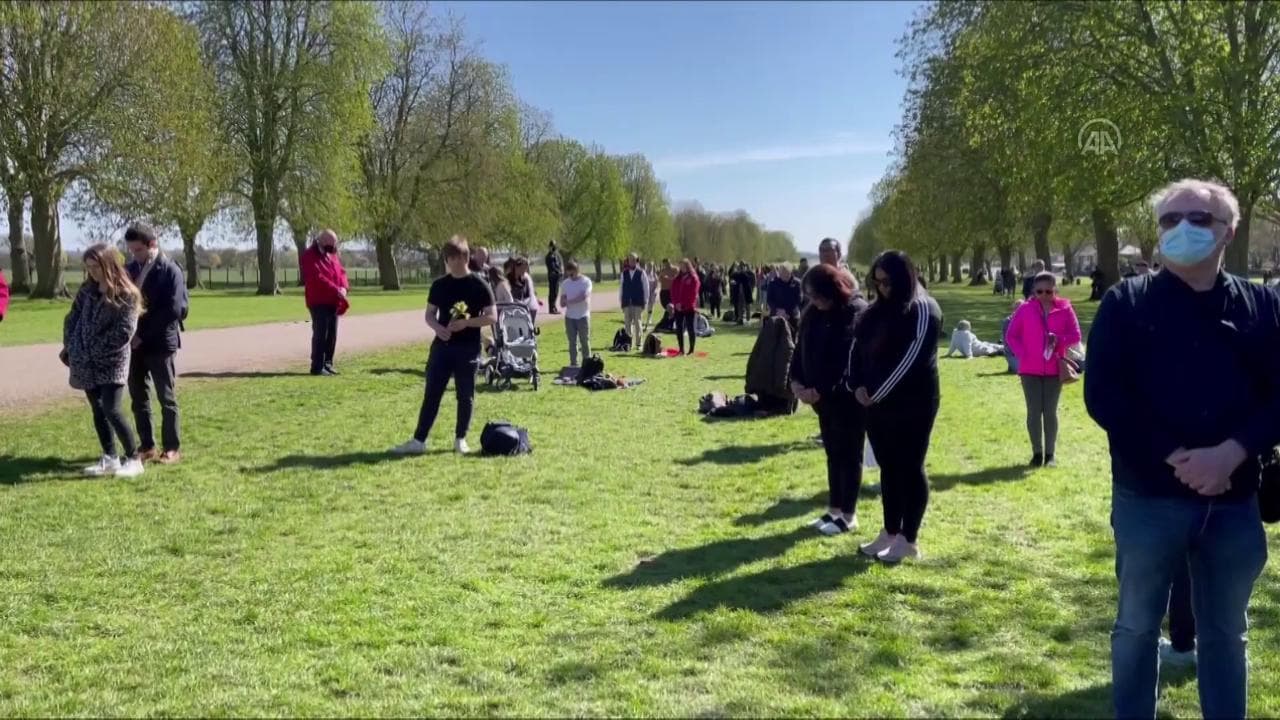 Gb, il minuto di silenzio per il principe Filippo