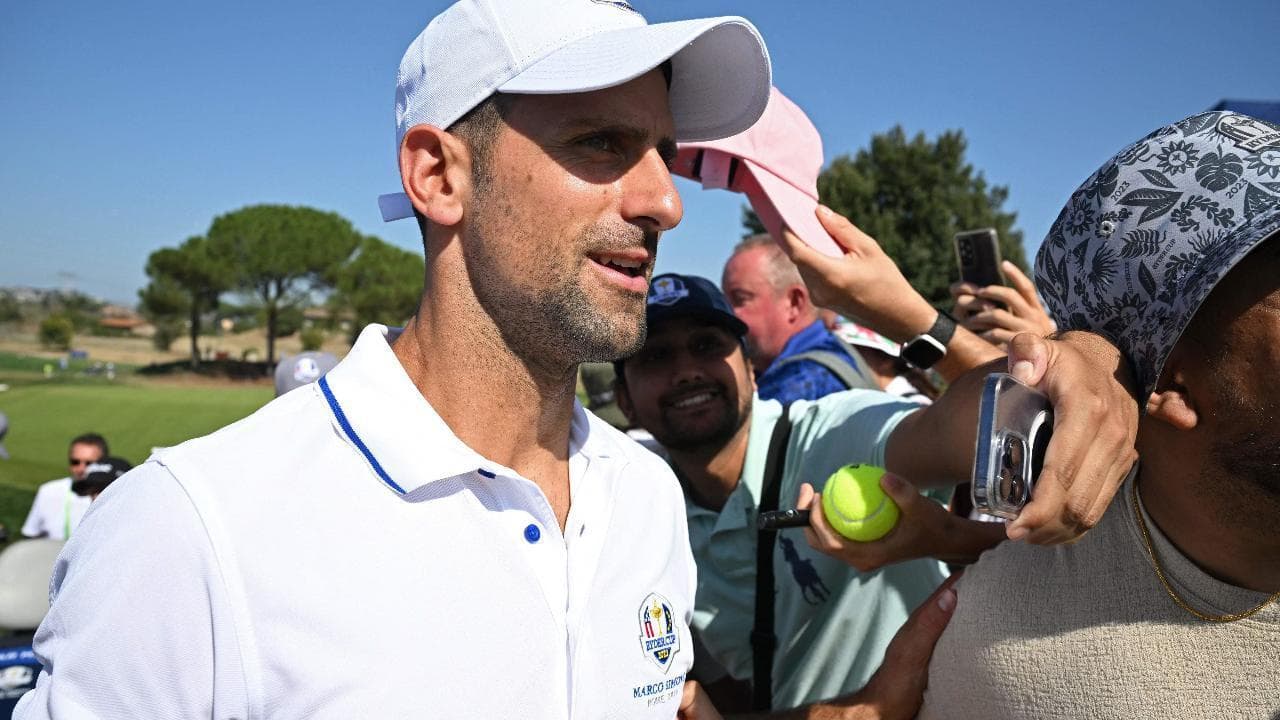 Djokovic: "Sinner e Alcaraz sono il futuro del tennis. Vorrei giocare a golf col mio amico Fiorello"