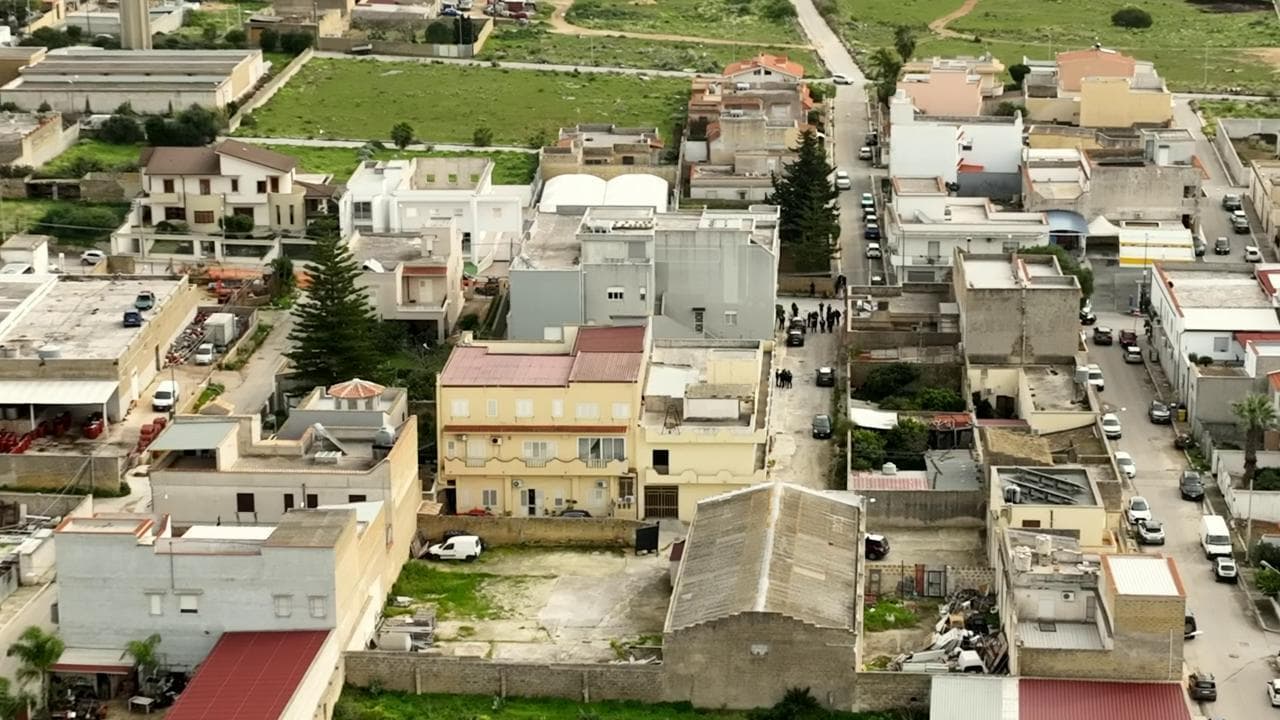 Il covo di Matteo Messina Denaro: le immagini dal drone