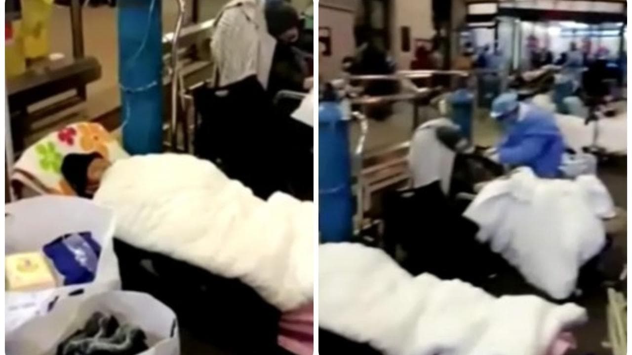 Cina , ospedali stracolmi per Covid: a Shanghai i malati curati in strada