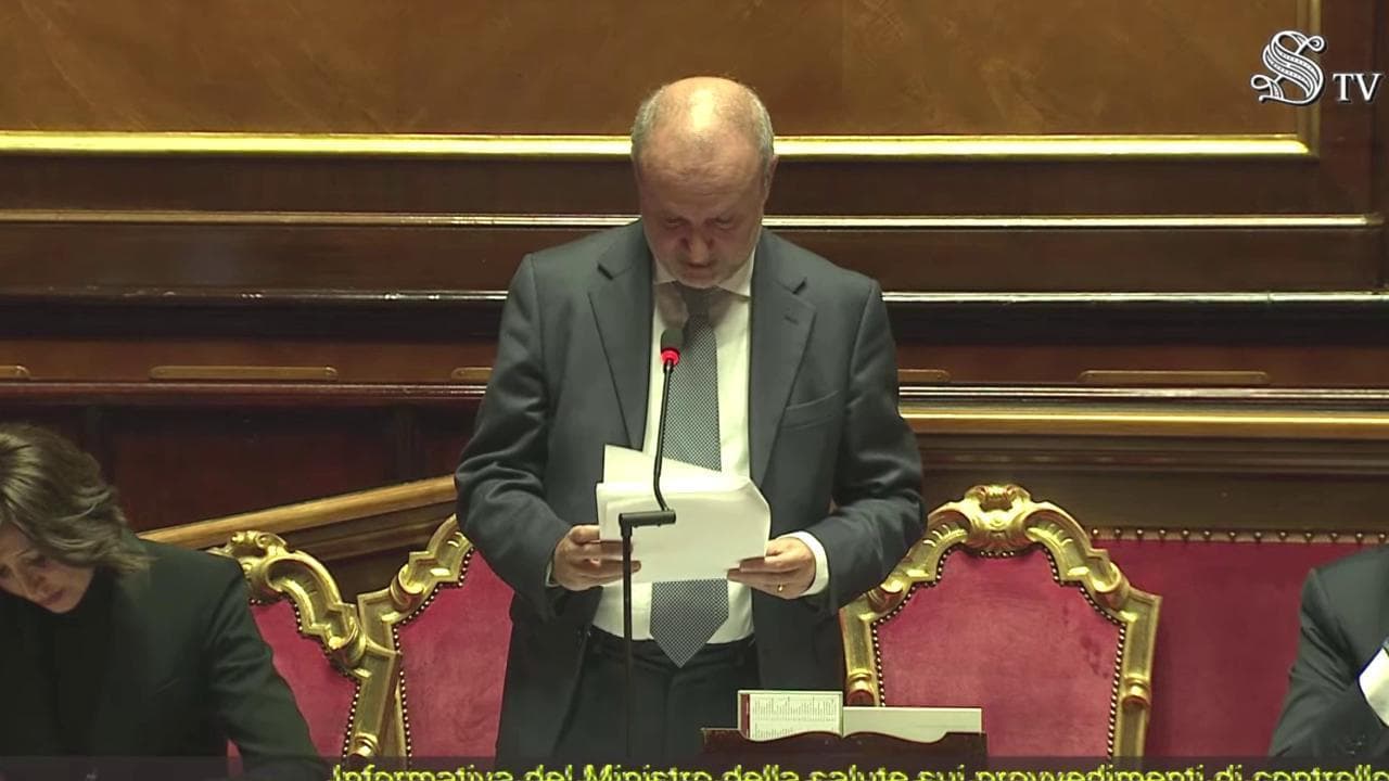 Covid, ministro Schillaci: "In Cina tempesta perfetta, da domani mascherine nelle rsa e unità di crisi"