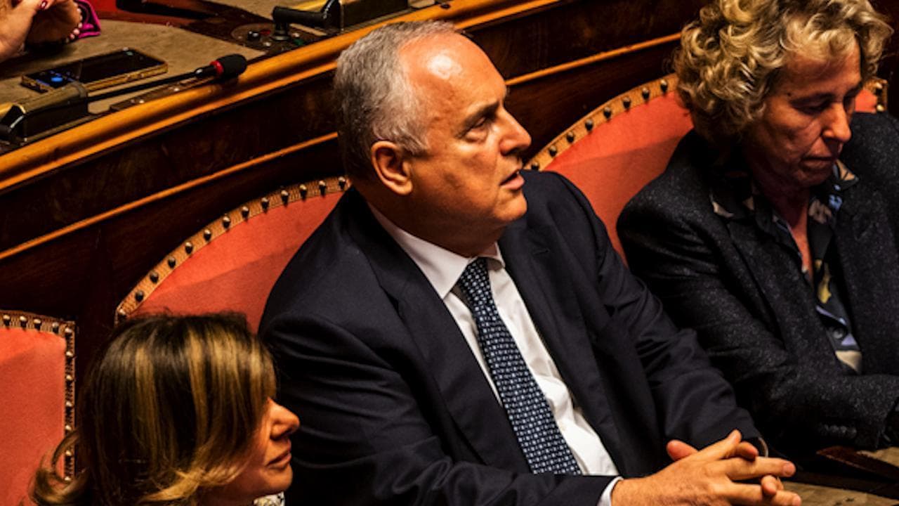 Lo sfogo di Claudio Lotito: "Oggi è successo un casino"