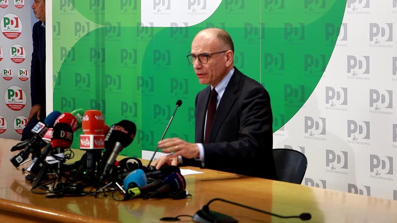 Elezioni, Letta: "Destra ha vinto ma non permetteremo che Italia esca dal cuore dell'Europa"