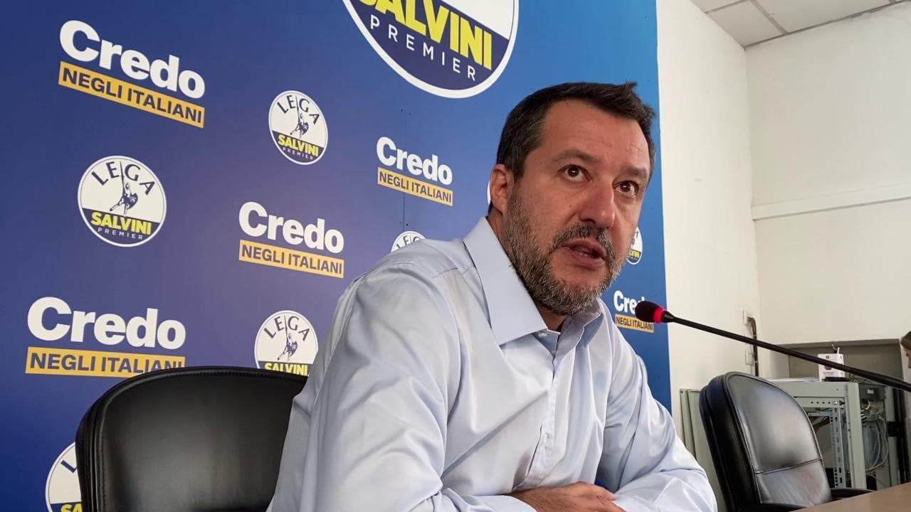 Salvini commenta il risultato elettorale: "A Letta dico meglio 9% al governo che 18% come comparse"