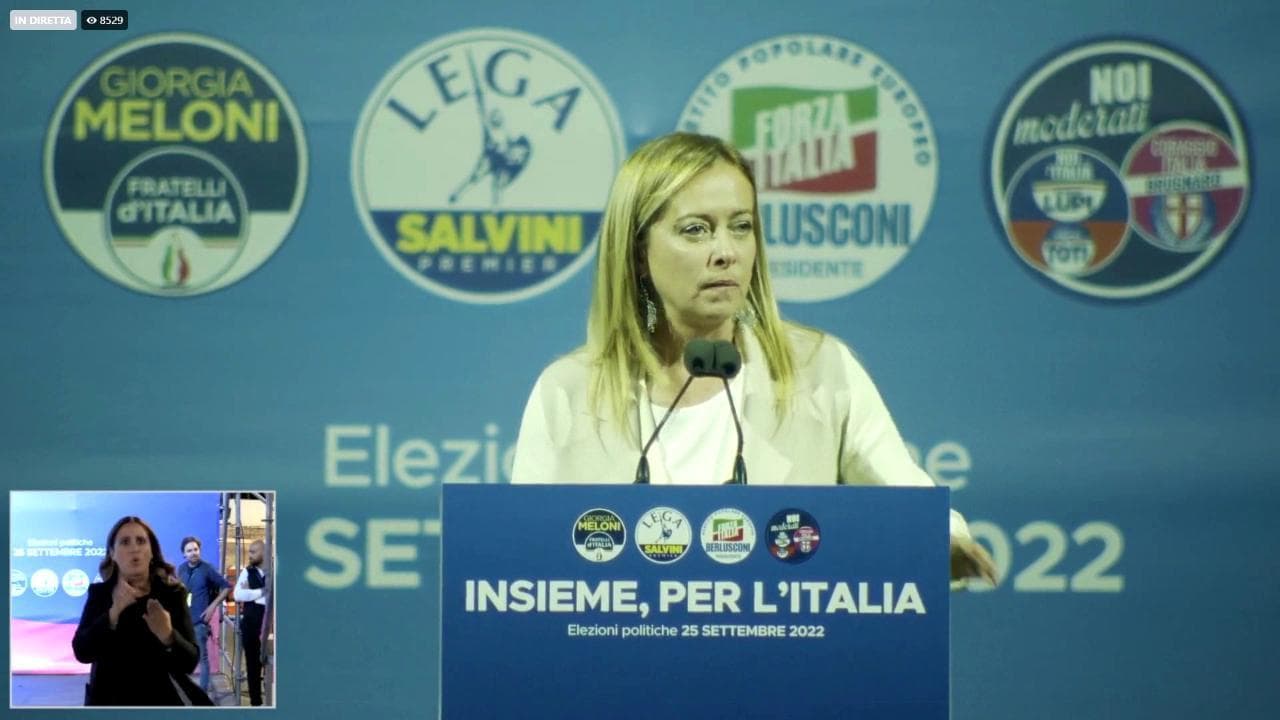 Piazza del Popolo, Meloni attacca Speranza: "Sul Covid non piegheremo libertà ad apprendisti stregoni"