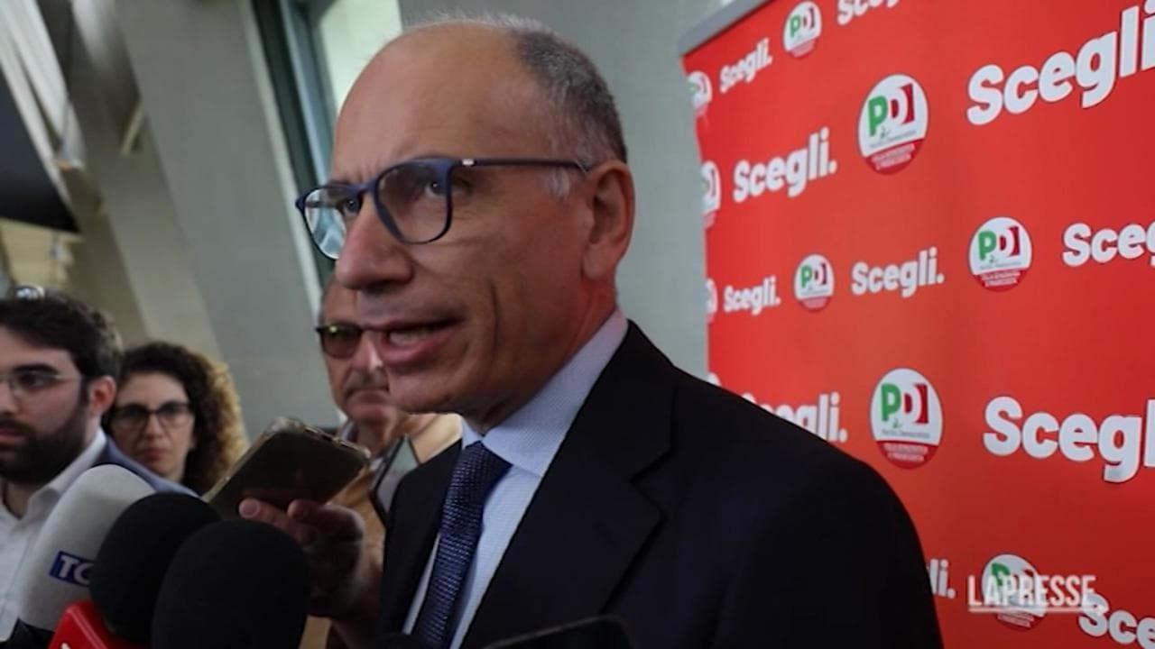 Letta: "L'Italia sta contro la Russia, i leader si schierino"