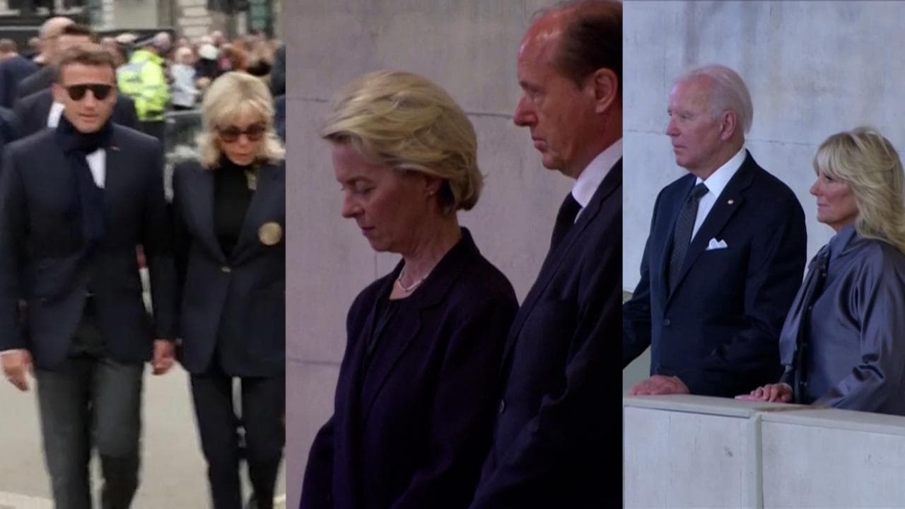 Chi sono i leader mondiali che hanno omaggiato la regina: da Biden all'emiro di Dubai