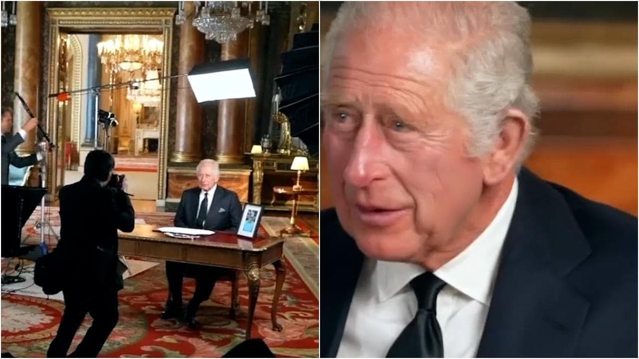 Il backstage del discorso di Carlo III: l'emozione del re