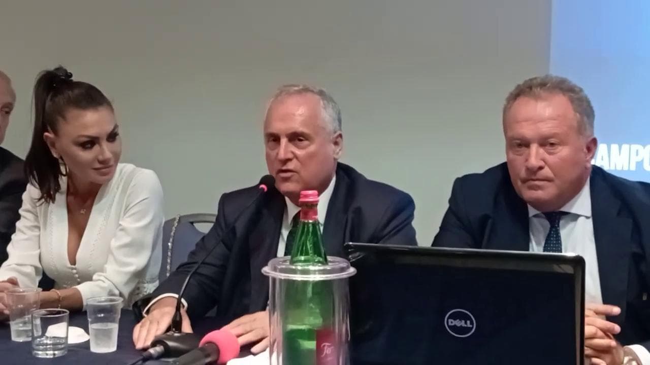 Elezioni, la gaffe di Lotito: "Conosco l'Abruzzo perché mio nonno era di Amatrice"