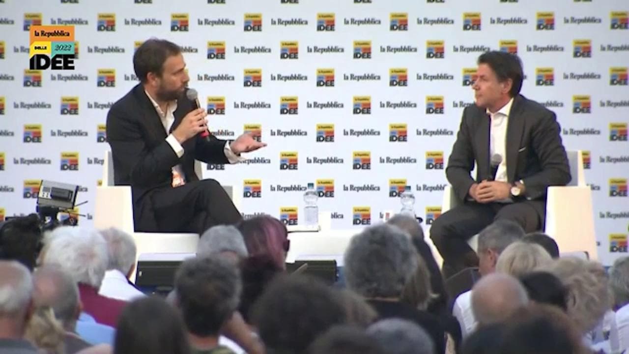 RepIdee 2022, Giuseppe Conte: "Non presenteremo una risoluzione sulle armi"