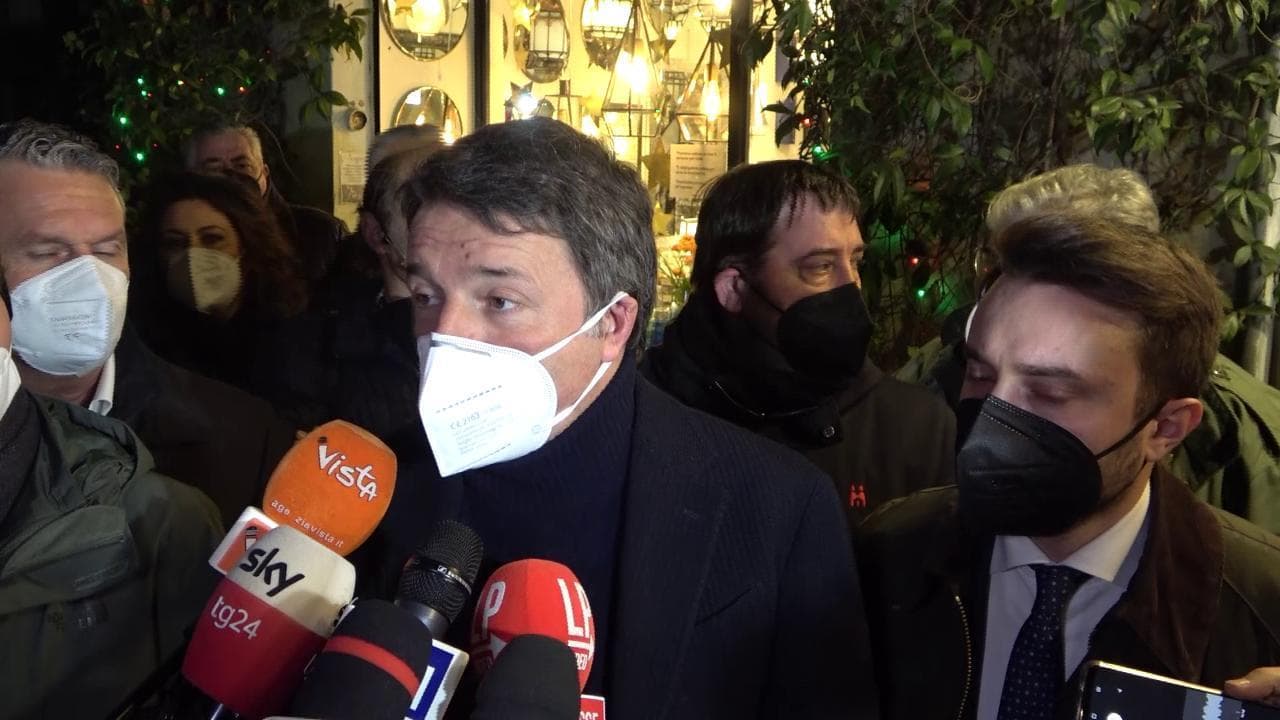 Quirinale, Renzi sibillino: "Avanti con Draghi" ma non specifica se al governo o al colle