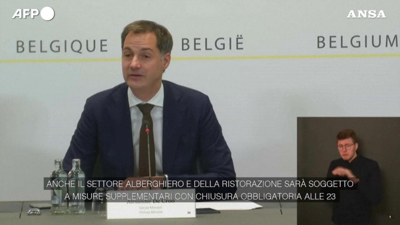 Covid, nuova stretta in Belgio: restrizioni per ristoranti e discoteche