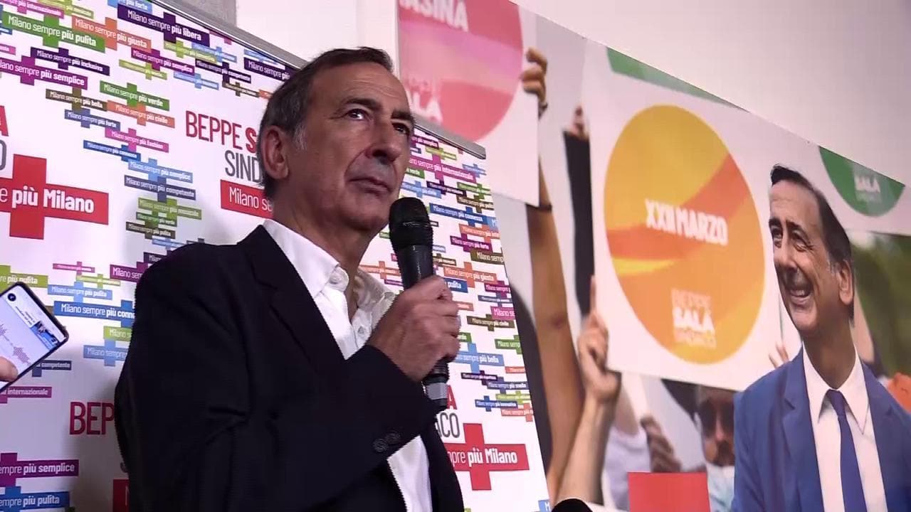 Comunali Milano, Sala: "La destra fa paura finché la guardi da vicino". Poi esulta in dialetto: "Sun propi cuntent"