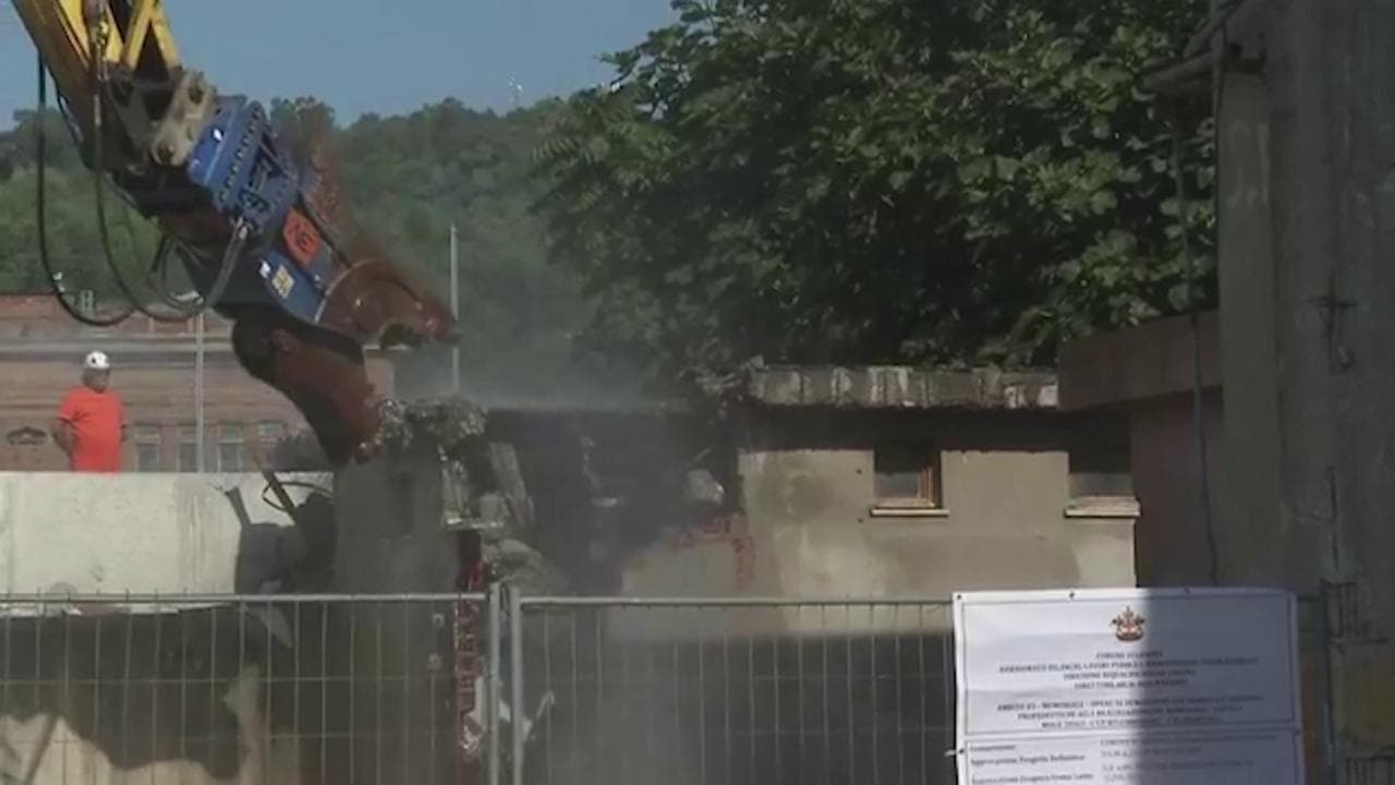 Ponte Morandi, al via i lavori per Memoriale 14.08.2018, Boeri: "Sorgerà sotto l'ex pila 9"