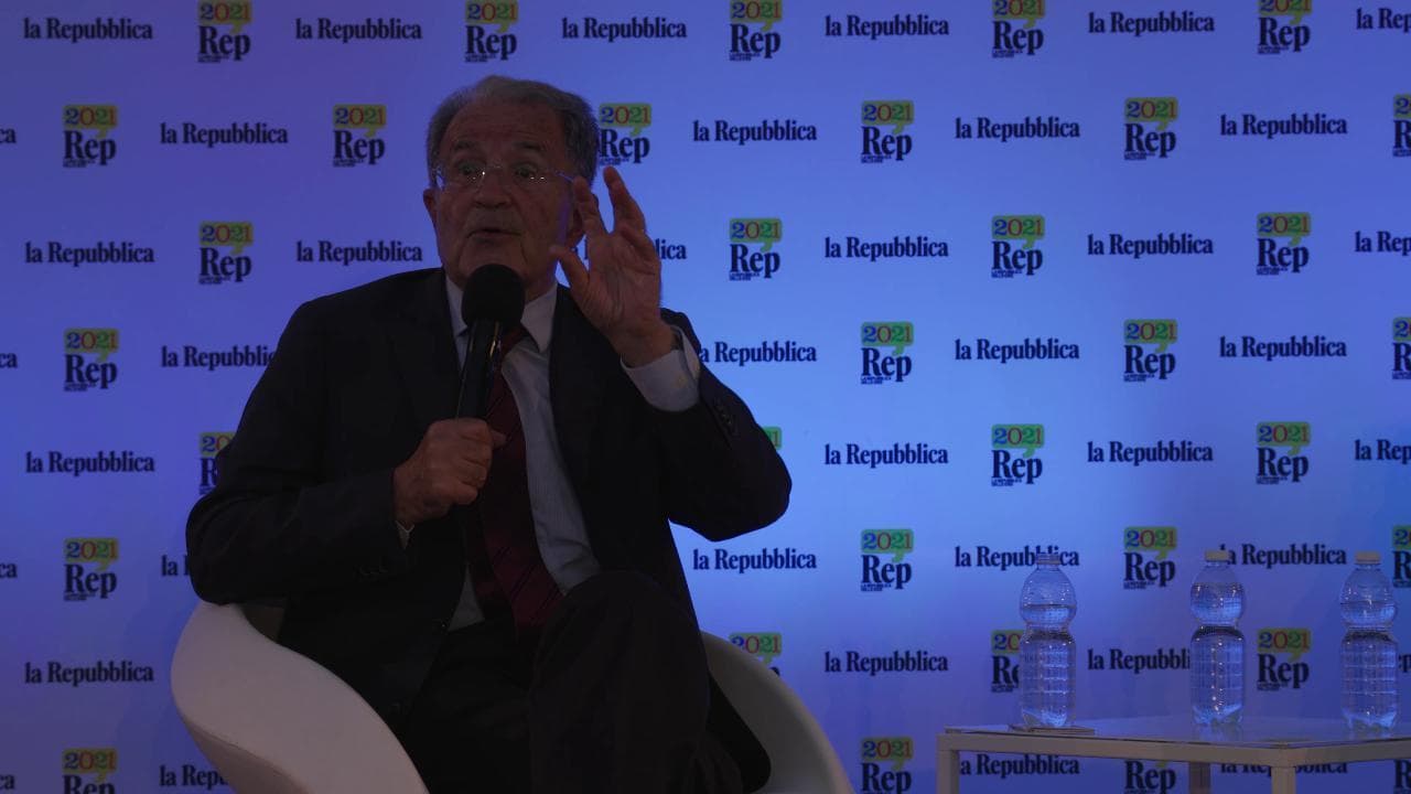 Rep Idee 2021 - Romano Prodi avvisa il Pd: "Se vincono i personalismi si fa la fine dei 5 stelle"