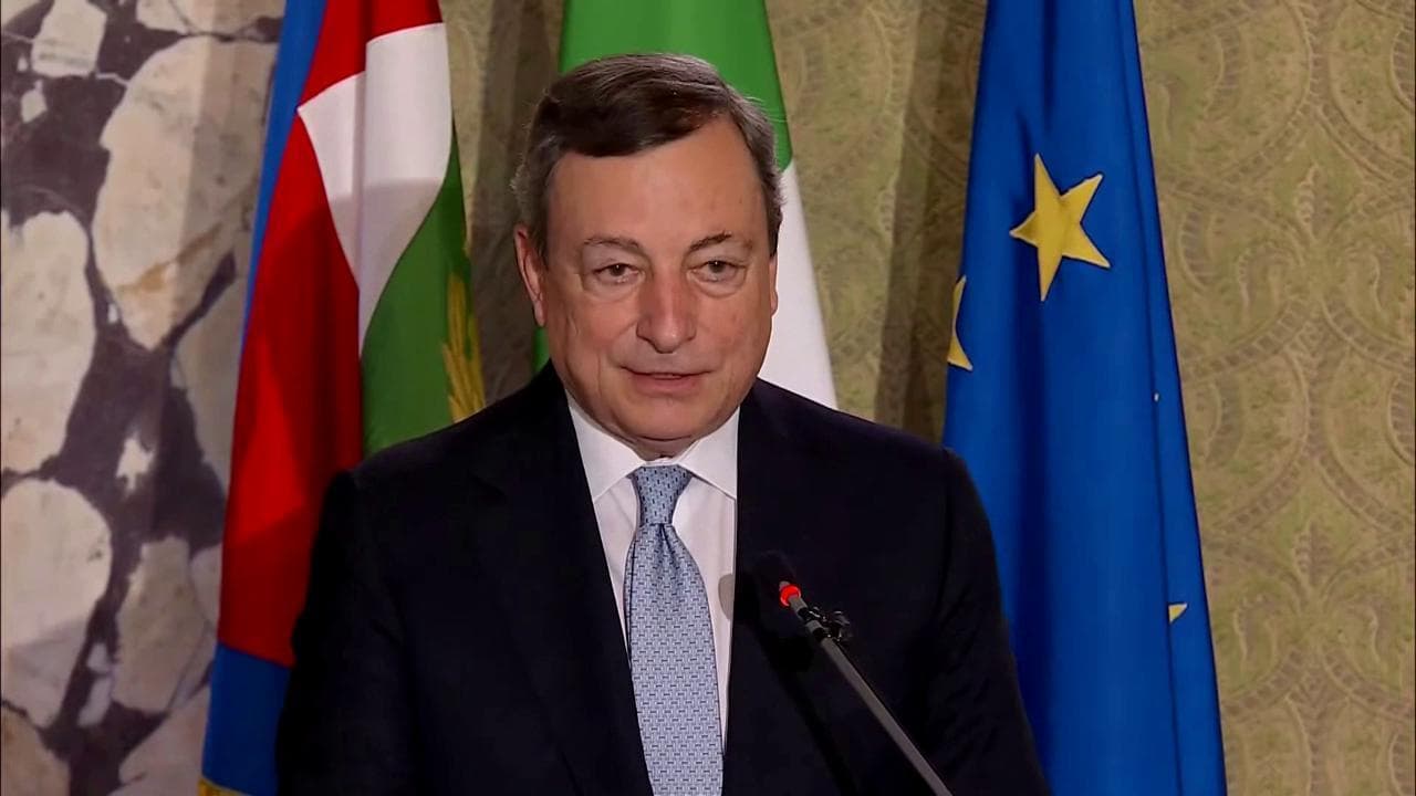 Coronavirus, Draghi: "Economia riparte ma pandemia non è finita. Pronti a intervenire"