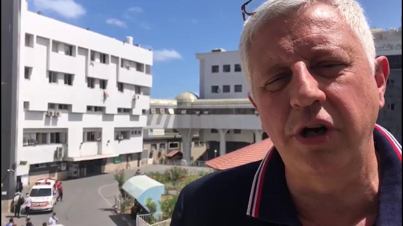 Gaza, Nigro: "Nell'ospedale graziato dalla bombe: 1000 feriti da curare, area Covid chiusa"