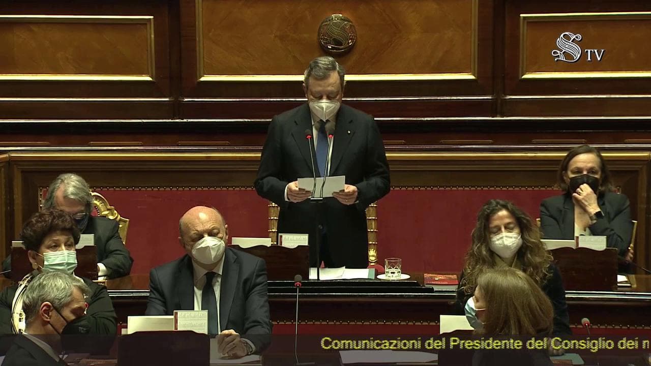 Coronavirus, Draghi: "Obiettivo 500mila vaccinazioni al giorno"