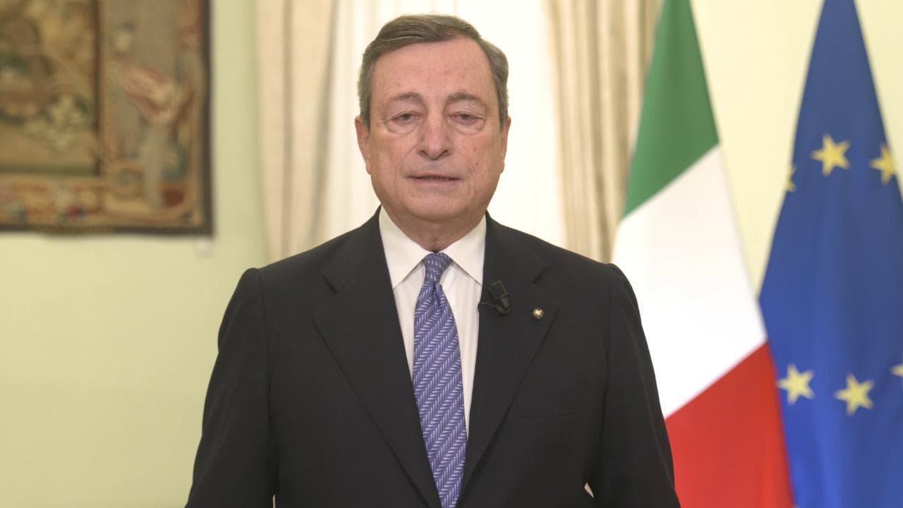 Covid, Draghi: "Per il Recovery si userà anche il criterio della parità di genere"