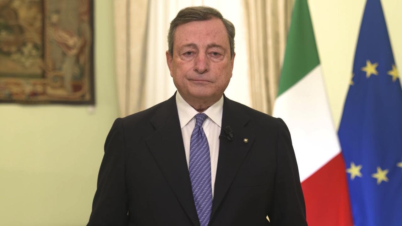 Covid, Draghi: "Emergenza sanitaria in peggioramento, ma con vaccini via d'uscita non è lontana"
