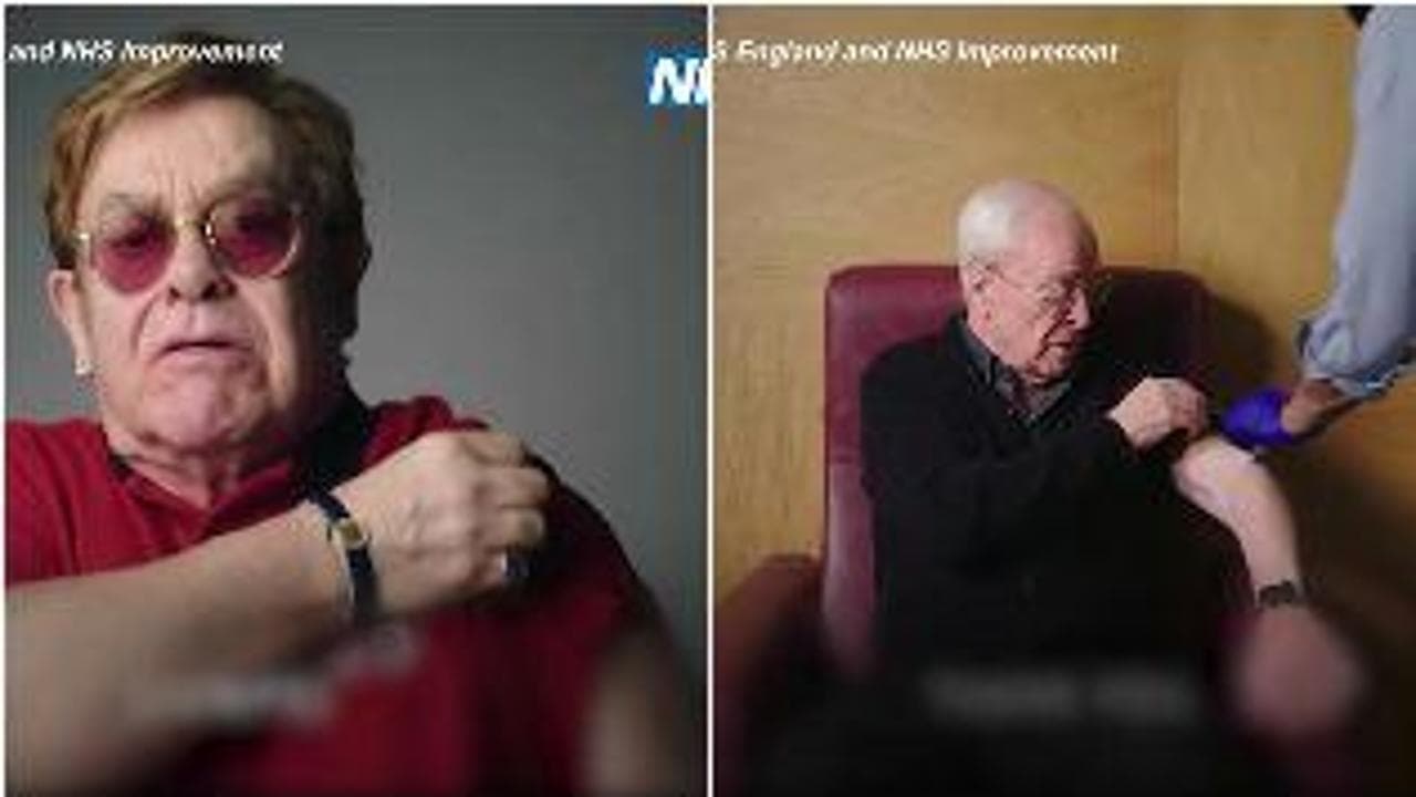 Il divertente spot pro-vaccino di Elton John e Michael Caine: uniti per l'immunizzazione