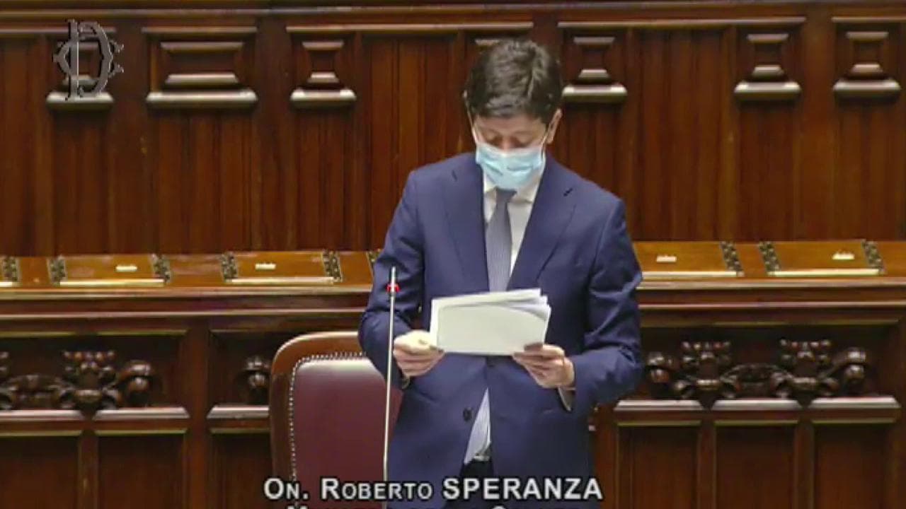 Nuovo Dpcm, Speranza: ''Stop a mobilità tra regioni gialle, aree bianche per bassi livelli epidemiologici''