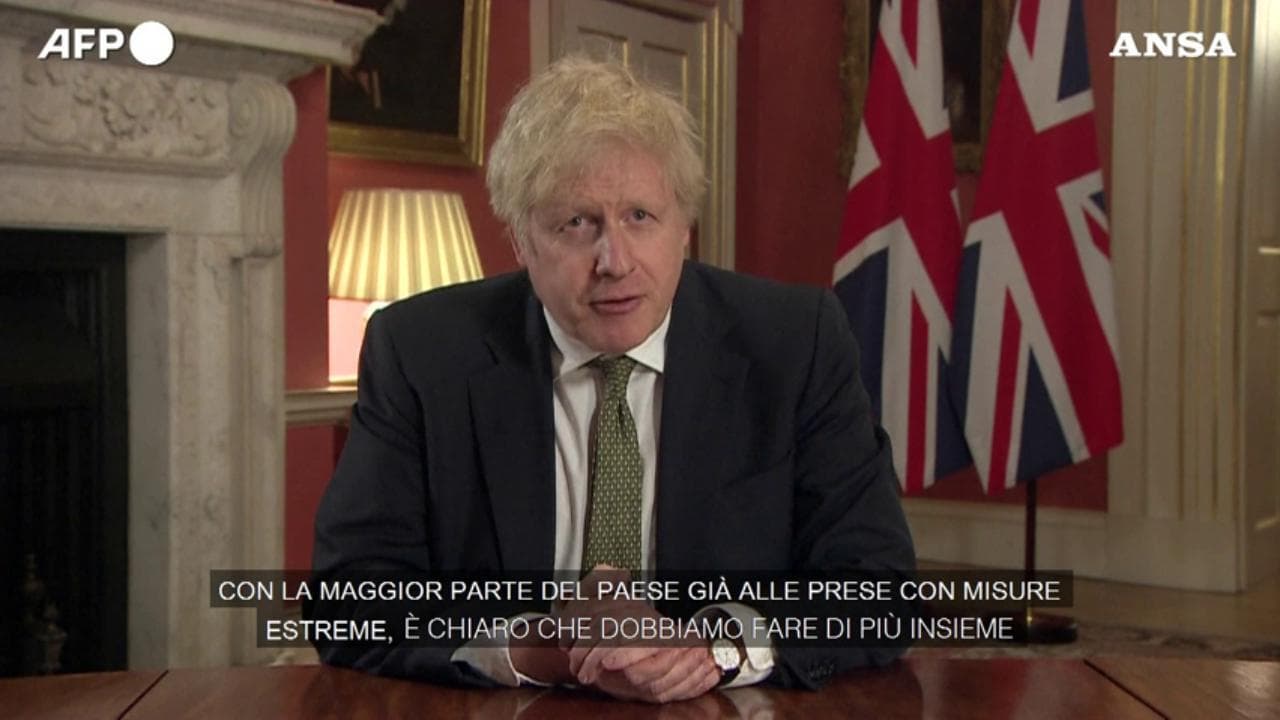 Covid, Boris Johnson annuncia nuovo lockdown nazionale: il discorso del premier britannico