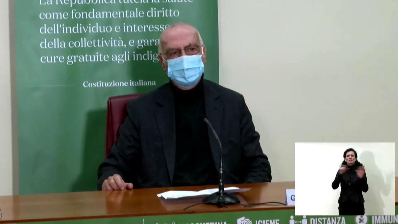 Coronavirus, Rezza: "Situazione in Italia tende a migliorare ma molto lentamente"