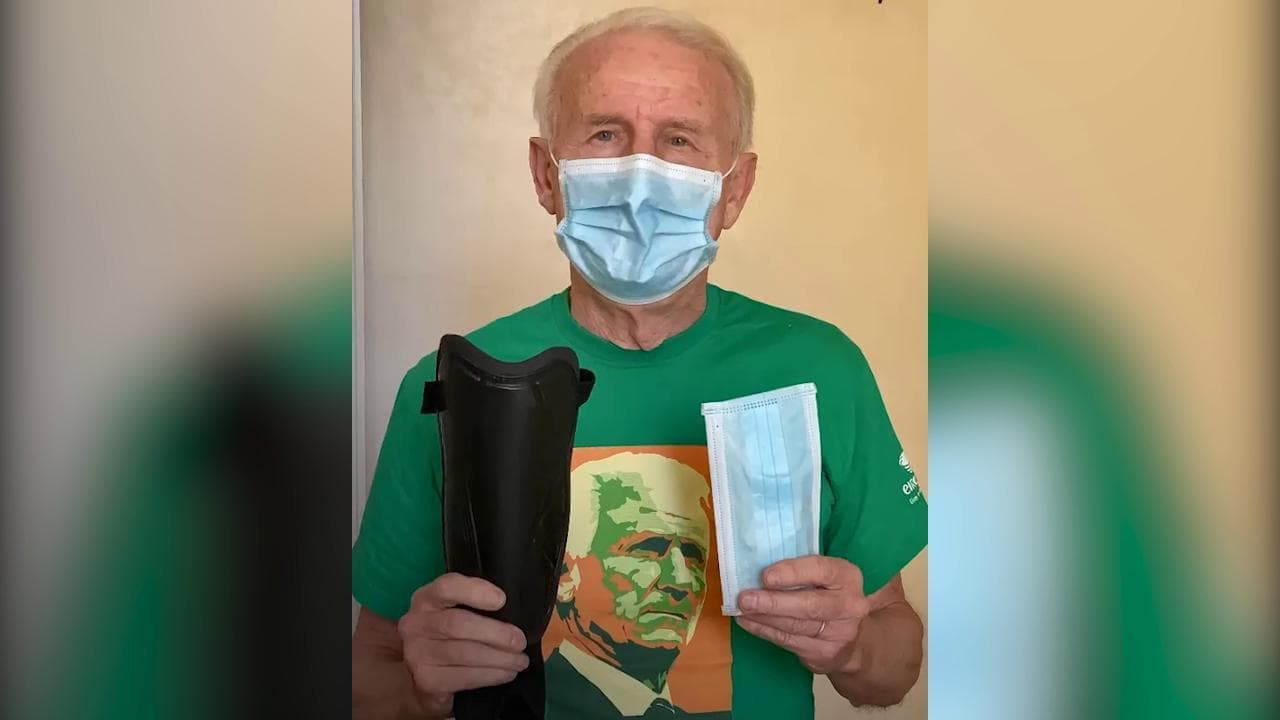 Coronavirus, il messaggio di Giovanni Trapattoni: "Così ci si difende: parastinchi e mascherina"