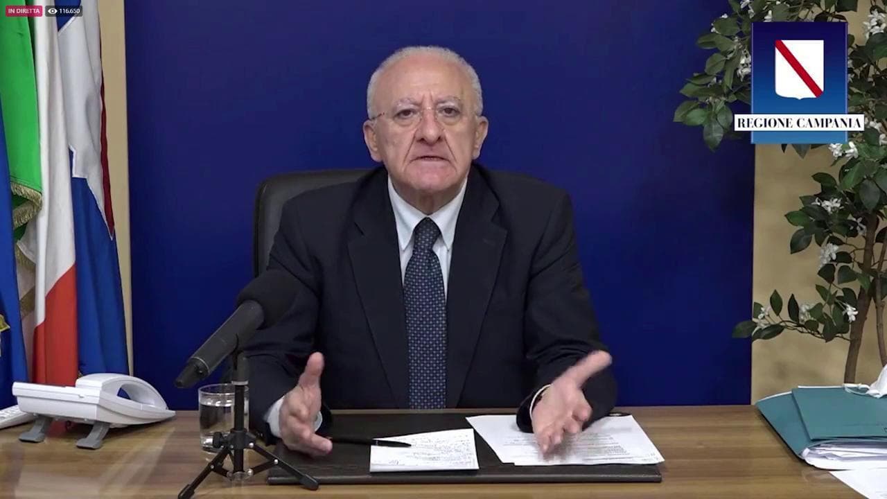 Cardarelli, De Luca: "Ennesima occasione per campagna di sciacallaggio contro la Campania"