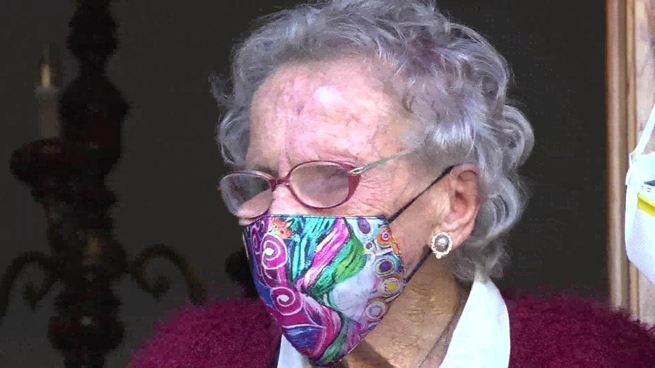 I 109 di nonna Lisa: "Mettete la mascherina: il virus è un diavolo"