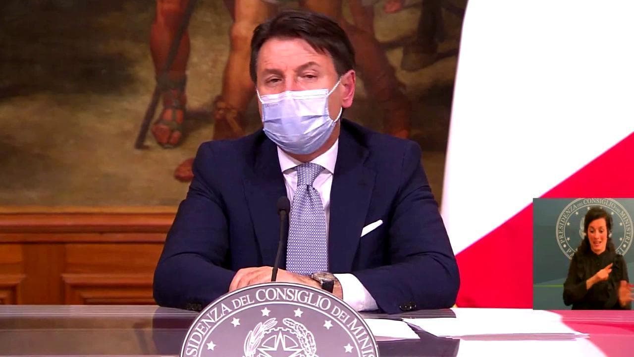Nuovo Dpcm Covid, Conte: "Non abbiamo alternativa a chiusure ma presto nuovi ristori economici"